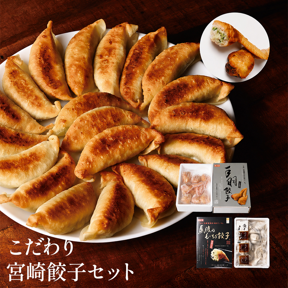 こだわり宮崎餃子セット